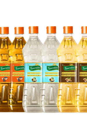 TWIN PACK COMBO  2L Groundnut oil + 2L Sesame oil + 2L Coconut oil (SILVER COIN FREE)